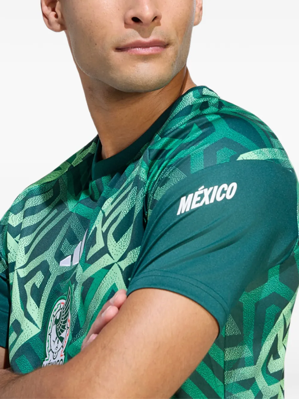 adidas Mexico 26 Home Pre Match jersey Groen