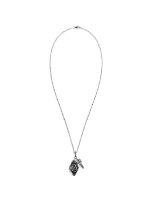 Ugo Cacciatori Heart And Anchor Pendant Necklace | Metallic