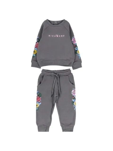 John Richmond Junior logo-lettering tracksuit