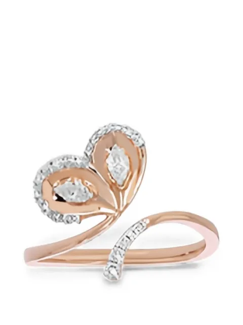 Almas Alaniqa Jewellery diamond double-drop ring