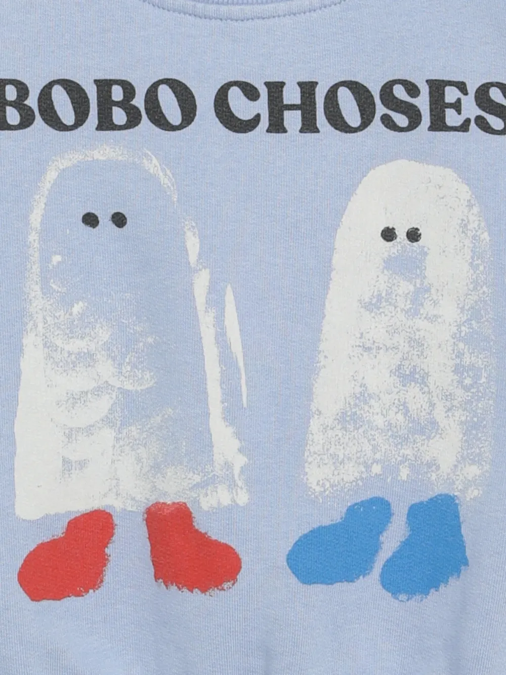 Bobo Choses Booty Ghosts cotton sweater Blauw