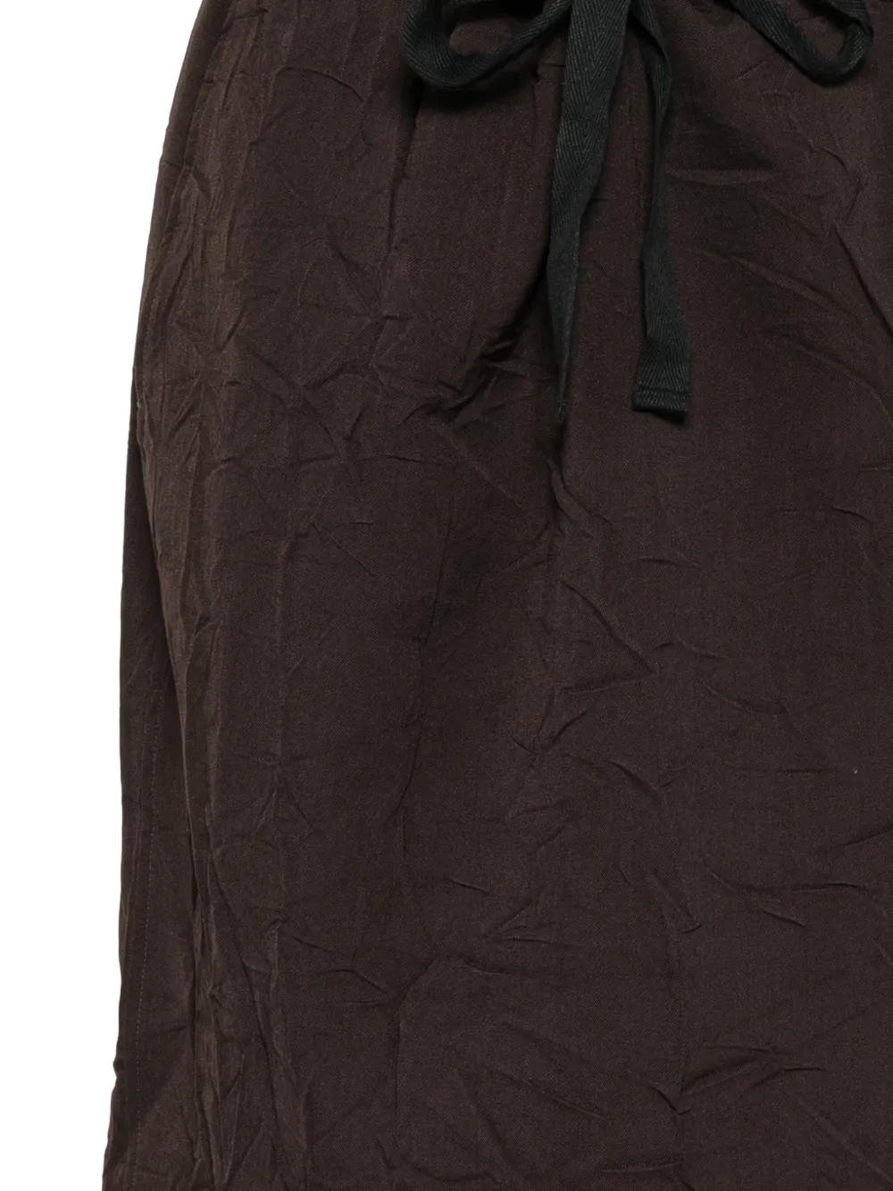 OUR LEGACY Crush Skirt in Brown, view 3