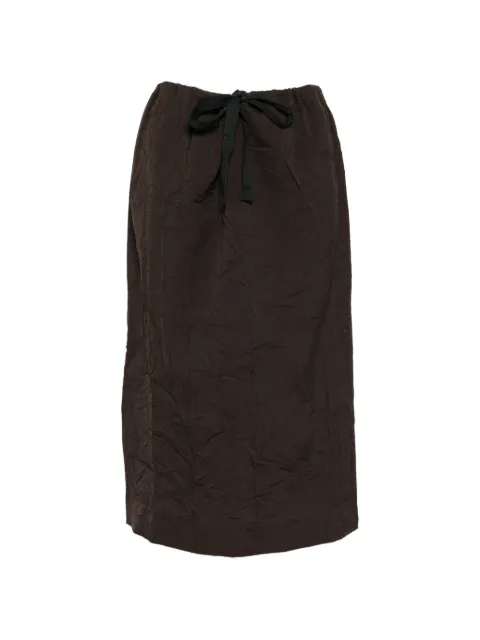 OUR LEGACY Crush skirt