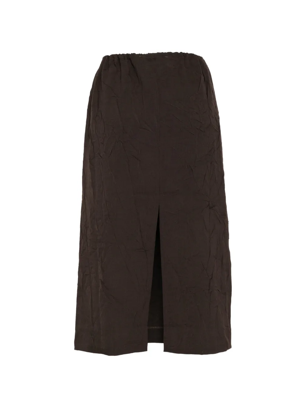 OUR LEGACY Crush Skirt in Brown, view 2
