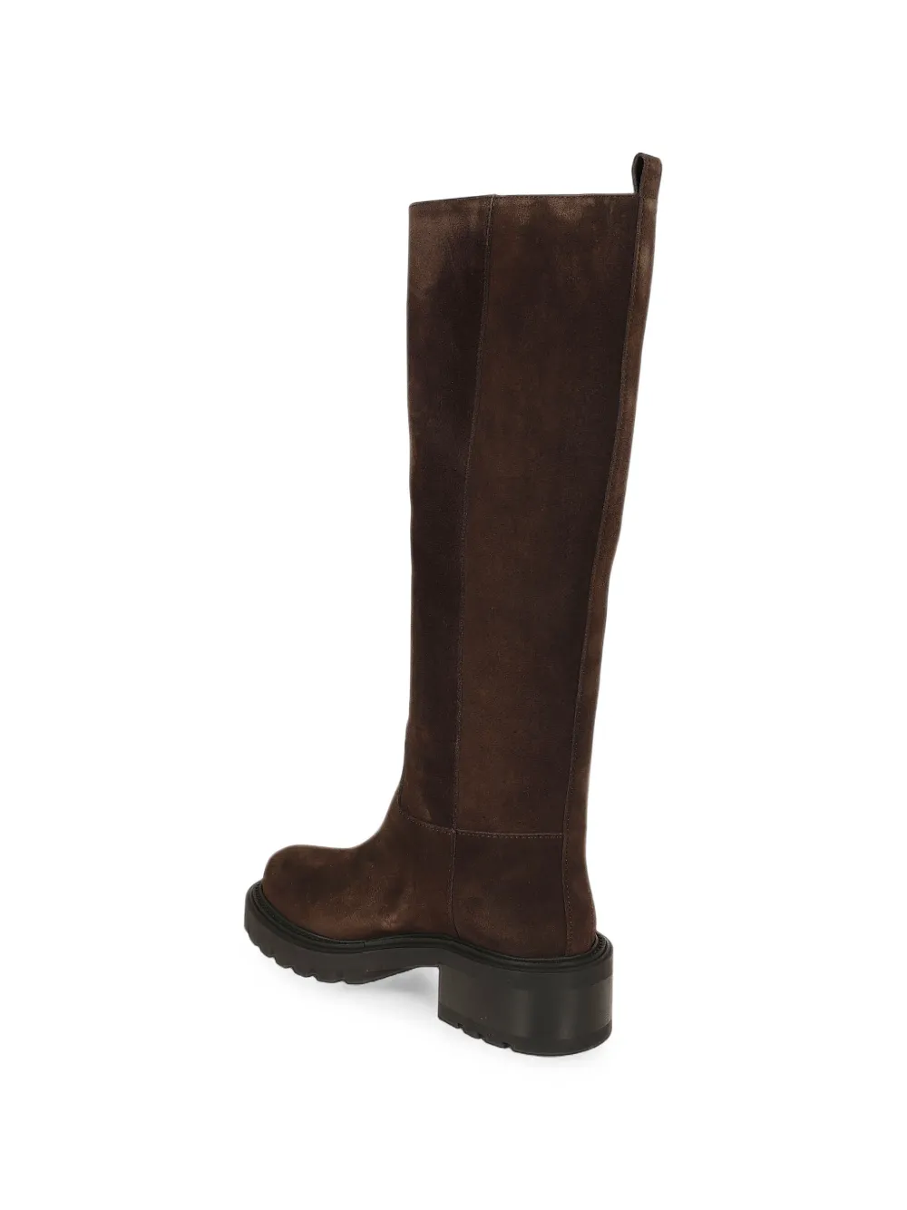 Via Roma 15 suede chunky-sole boots Bruin