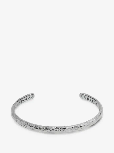 TWOJEYS small Organic textured bangle bracelet