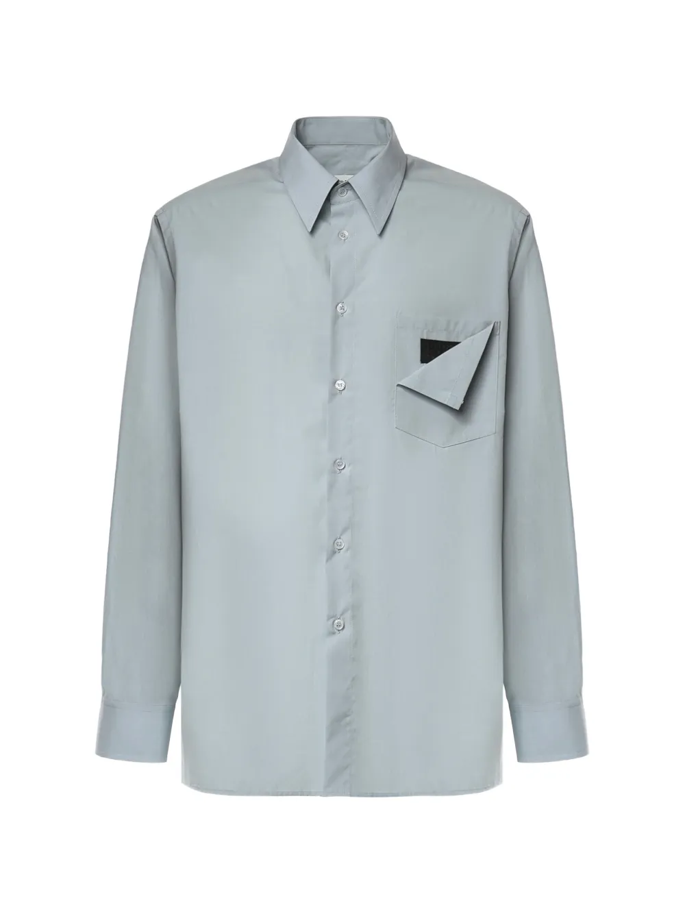 MM6 Maison Margiela Polo con applicazione logo - Blu