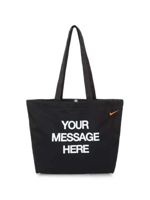 Nike Heritage Your Message Here tote bag 