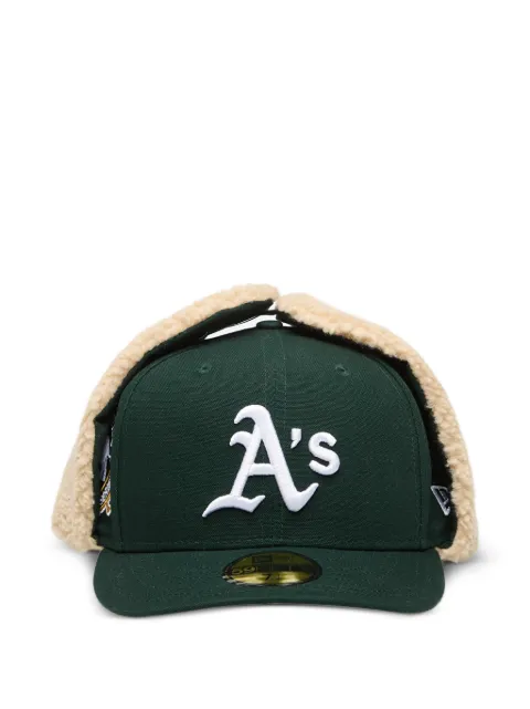 NEW ERA CAP 59FIFTY MLB shearling-trim cap