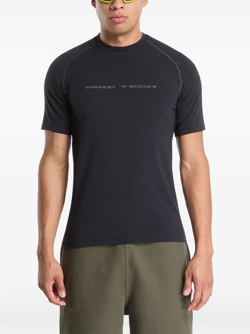 Nike Tech Dri-FIT short-sleeves top Zwart