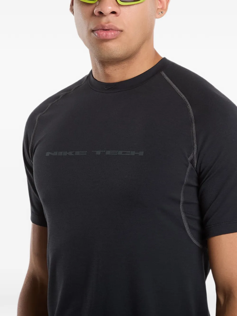 Nike Tech Dri-FIT short-sleeves top Zwart