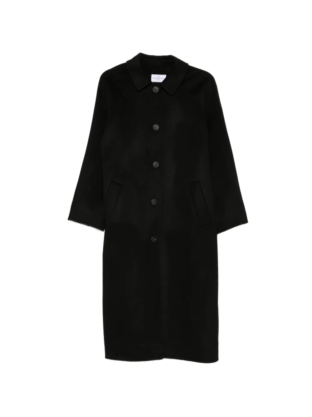 THE DYNAMIS STUDIO raglan-sleeve button-down coat