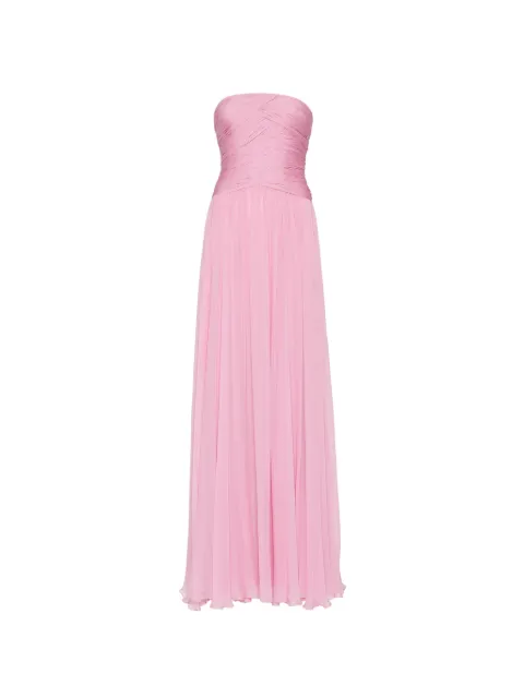 Zuhair Murad strapless silk-chiffon gown