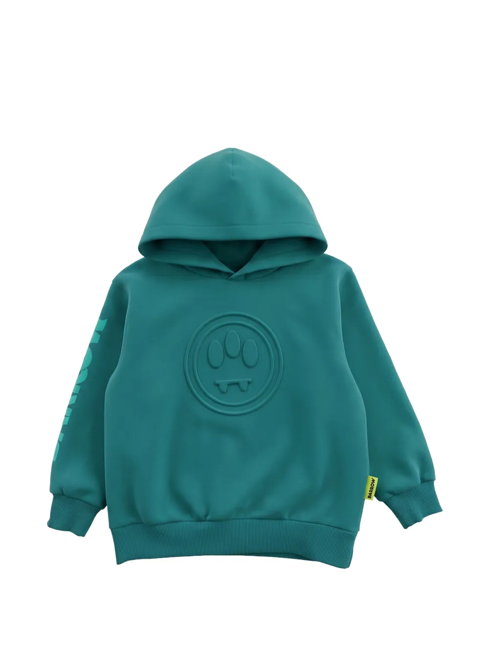 Barrow kids Felpa con cappuccio e logo - Verde