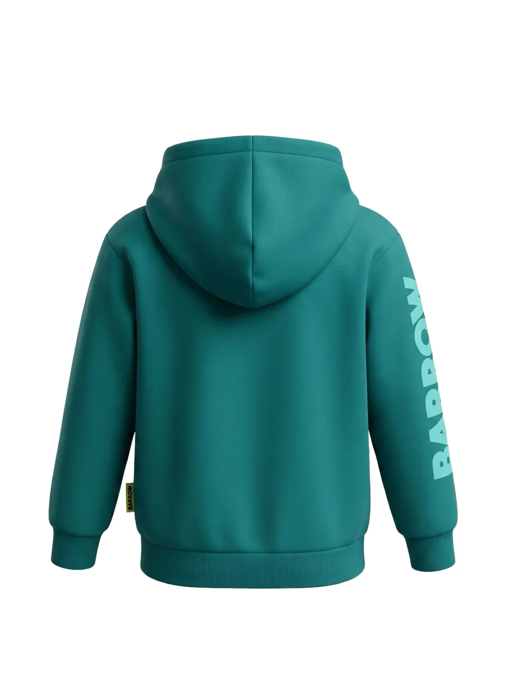 Barrow kids Hoodie met logoprint Groen