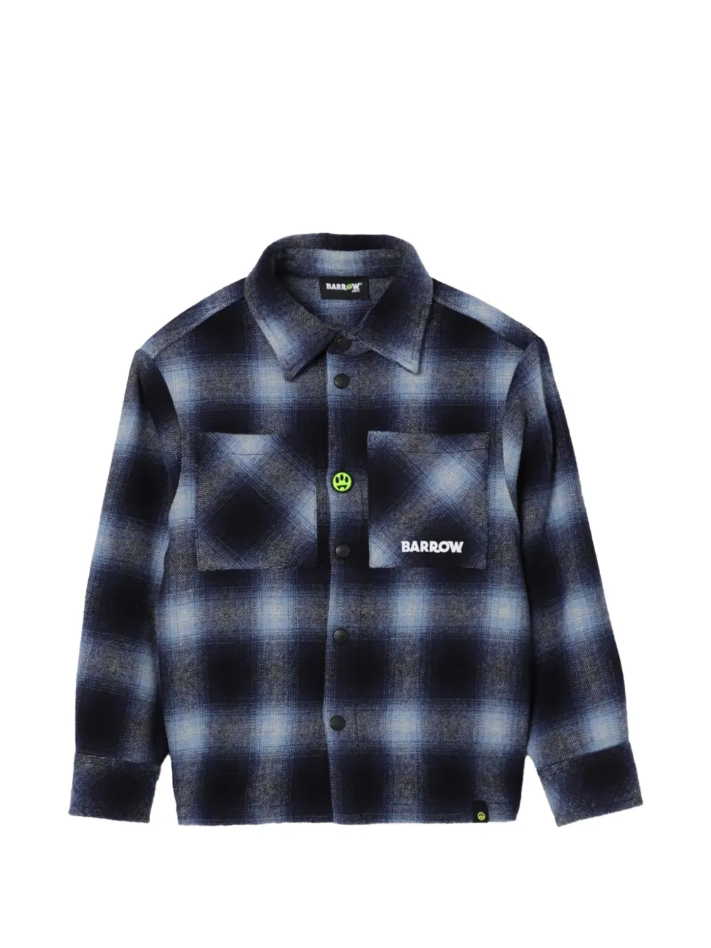 Barrow kids Camicia a quadri - Blu