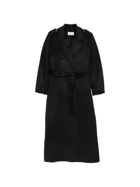 THE DYNAMIS STUDIO double-breasted belted coat
