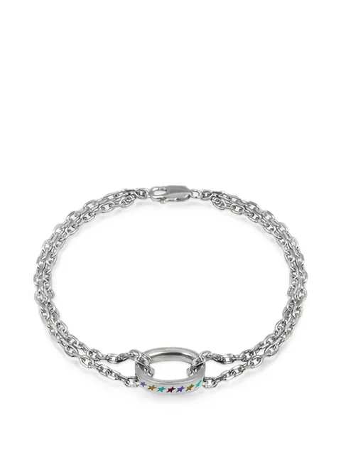TWOJEYS enameled link bracelet
