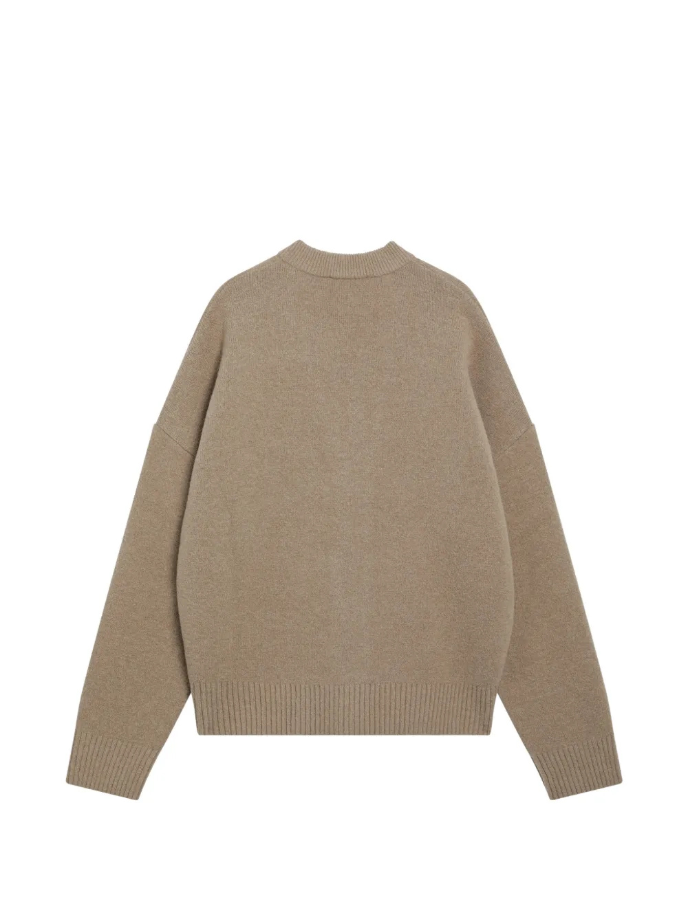 AMI Paris Vest met V-hals Beige