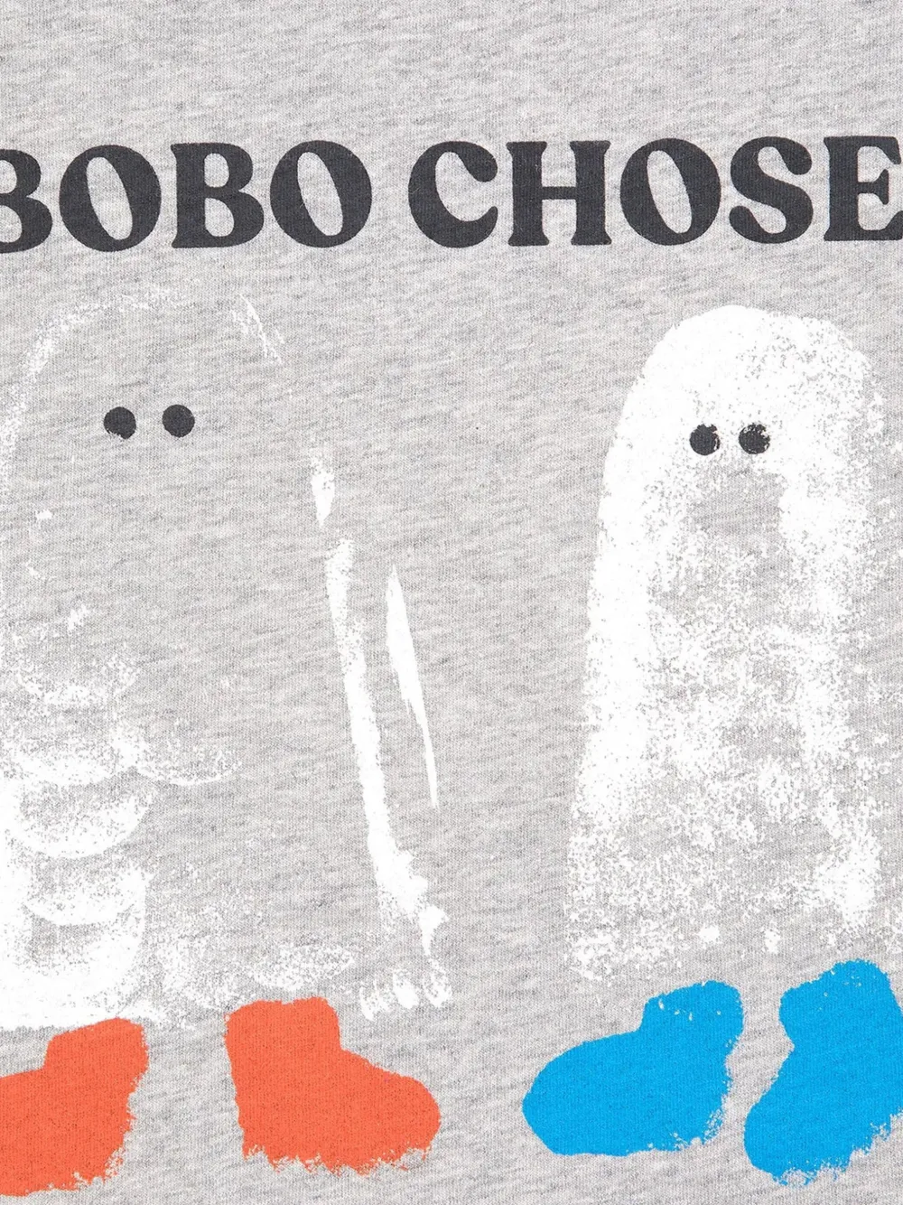Bobo Choses T-shirt met geestprint Grijs
