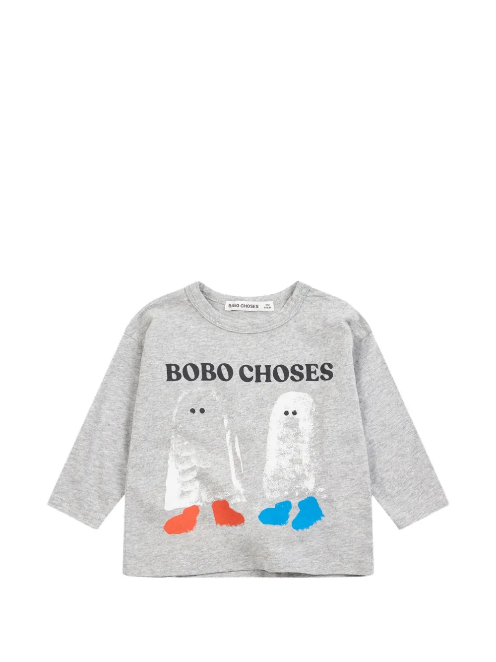 Bobo Choses ghost-print T-shirt - Gris Bobo Choses ghost-print T-shirt - Gris