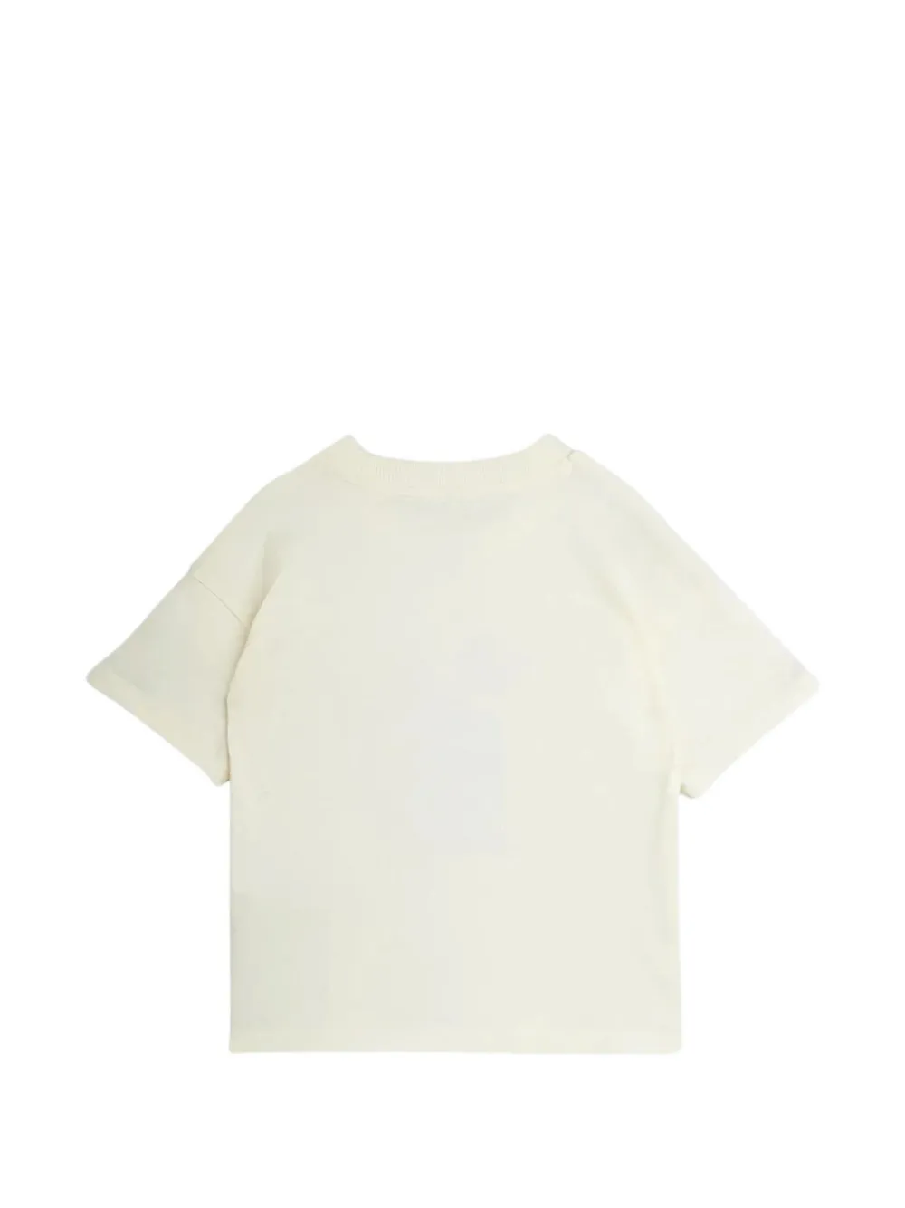 Mini Rodini skunk-print T-shirt Wit