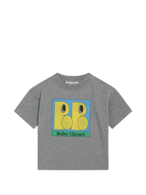 Bobo Choses logo-print cotton T-shirt