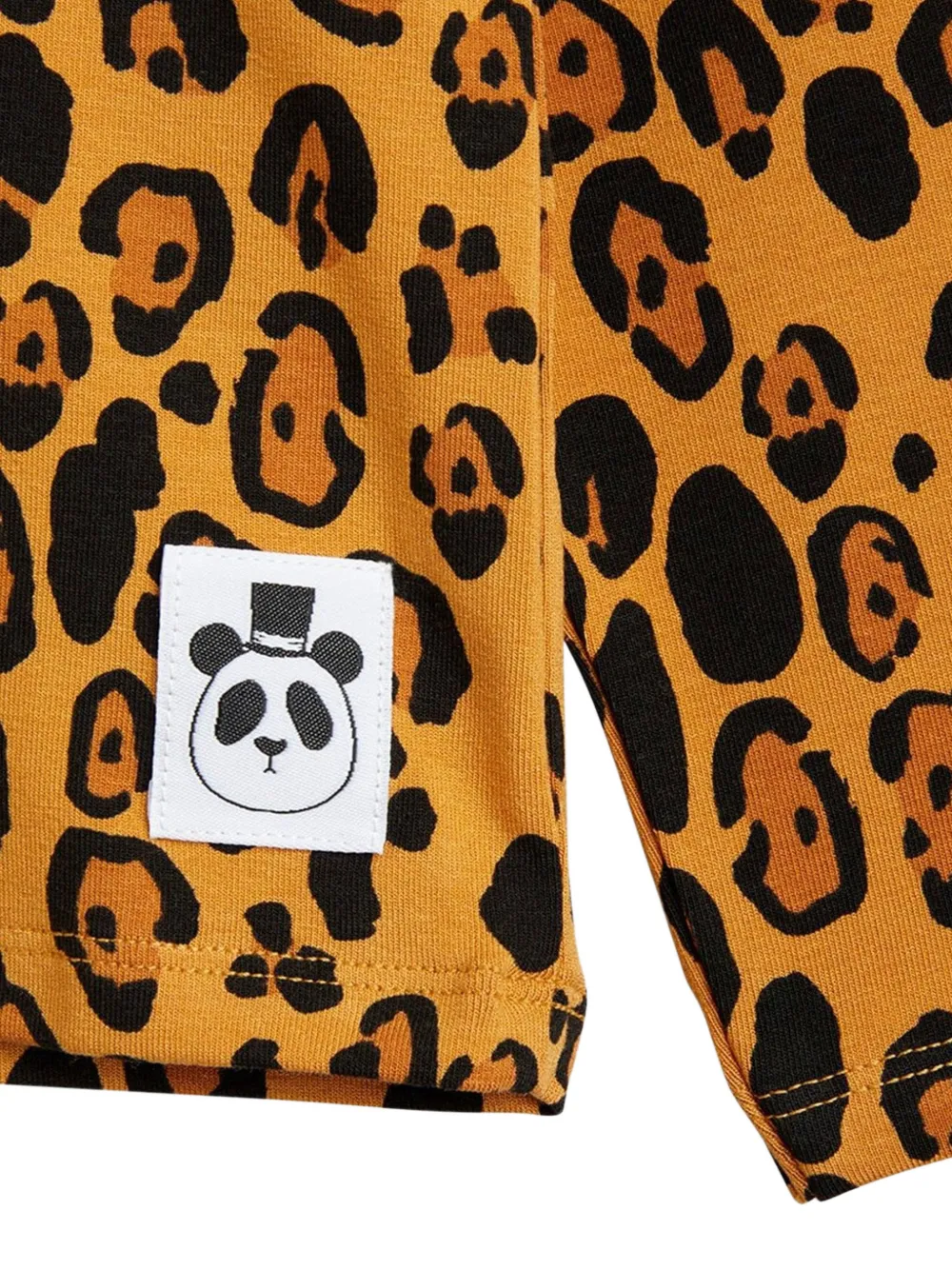 Mini Rodini T-shirt met luipaardprint Oranje