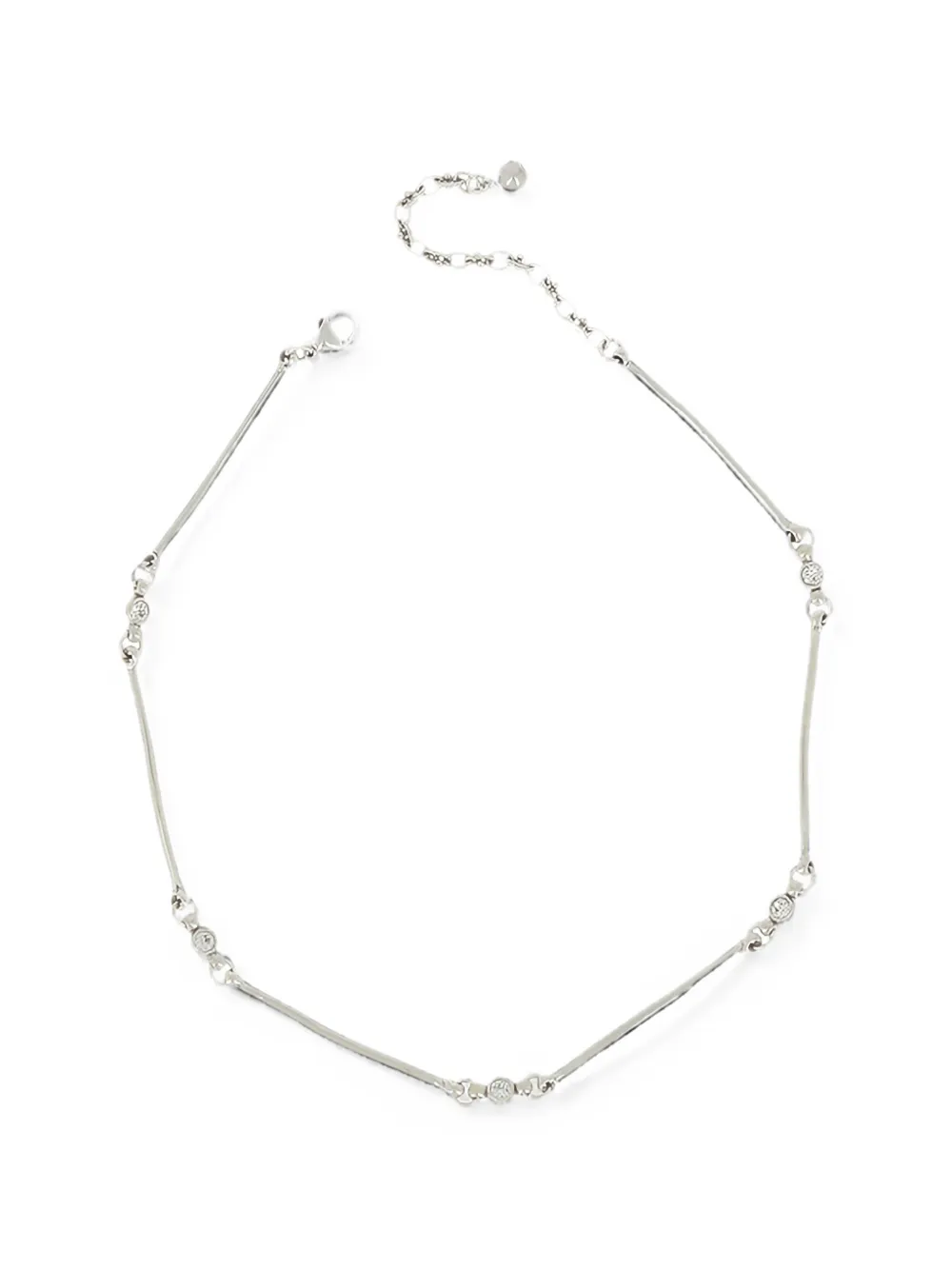 Philippe Audibert Griffin crystal-embellished necklace - Silber