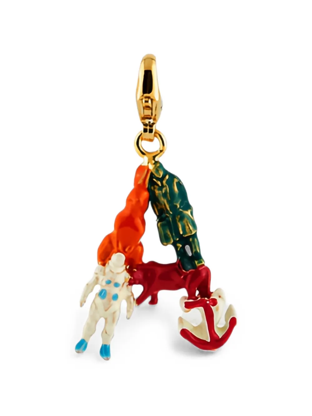 Marni letter a charm - Rot
