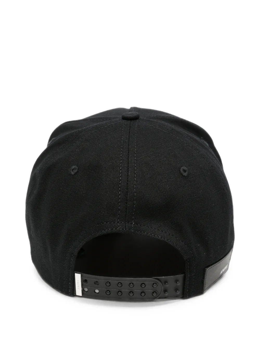 AMIRI Honkbalpet met geborduurd logo Zwart