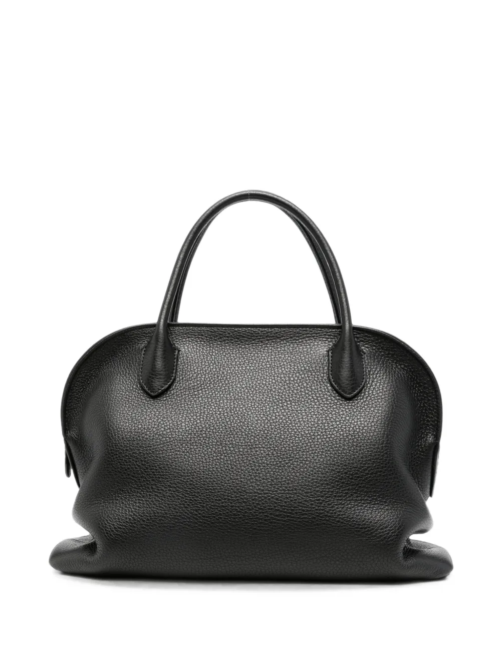 The Row Agnes 12 leather tote bag - Schwarz