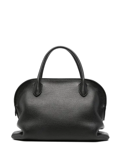 The Row Agnes 12 leather tote bag