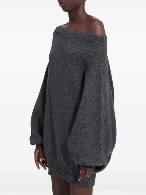 MM6 Maison Margiela merino-wool knitted dress