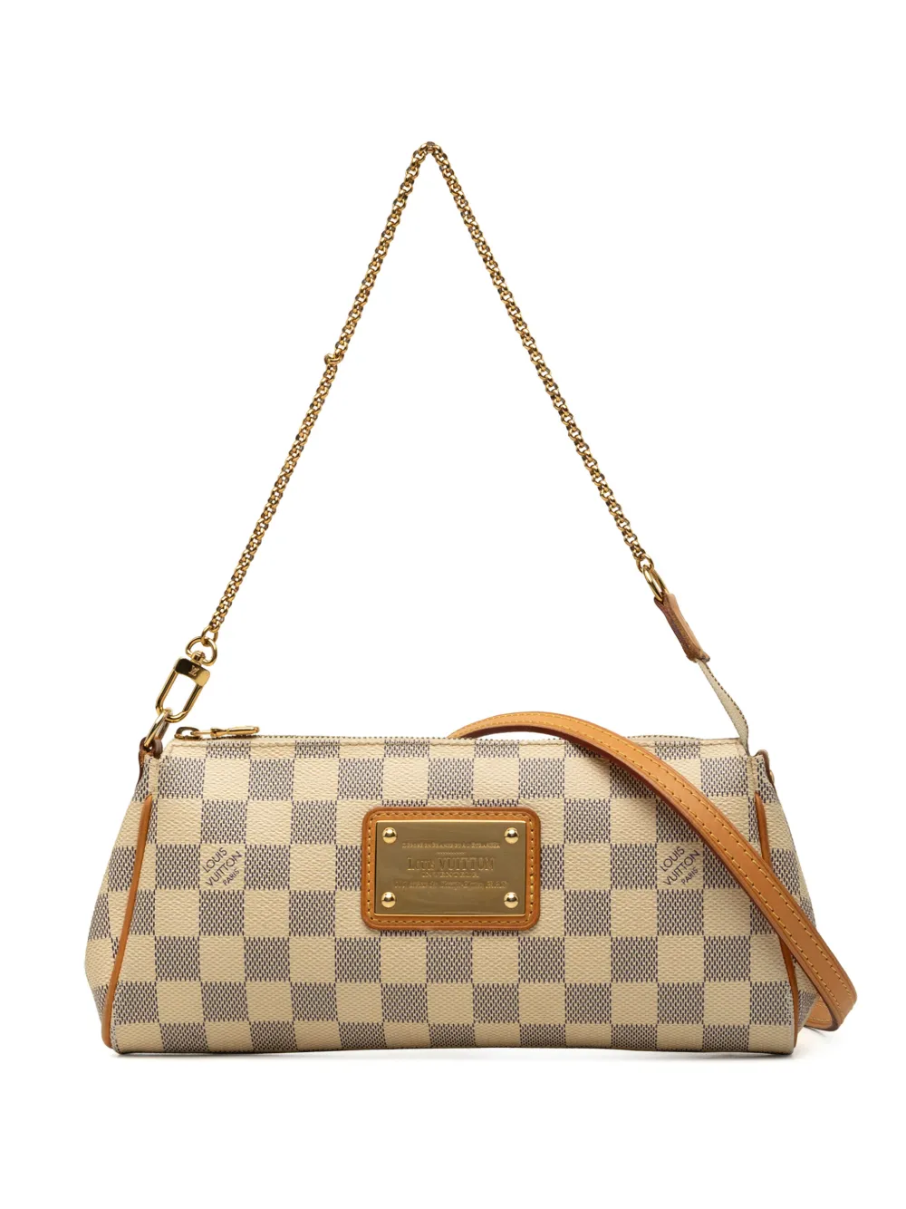 Louis Vuitton Pre-Owned 2015 Damier Azur Eva satchel - Weiß