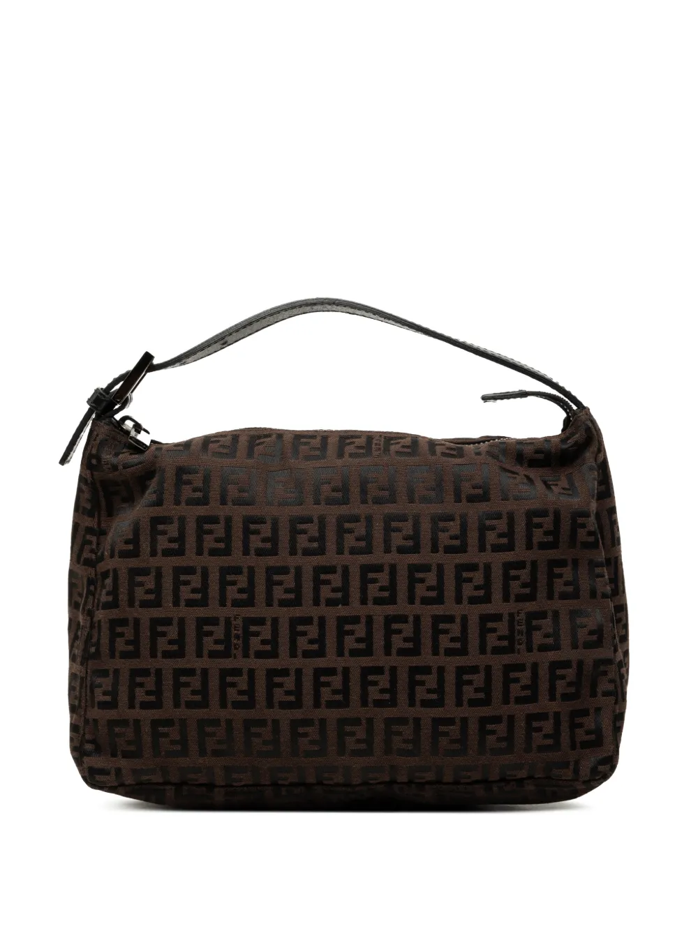 Fendi Pre-Owned 2000-2010 Zucchino Canvas handbag - Marrone