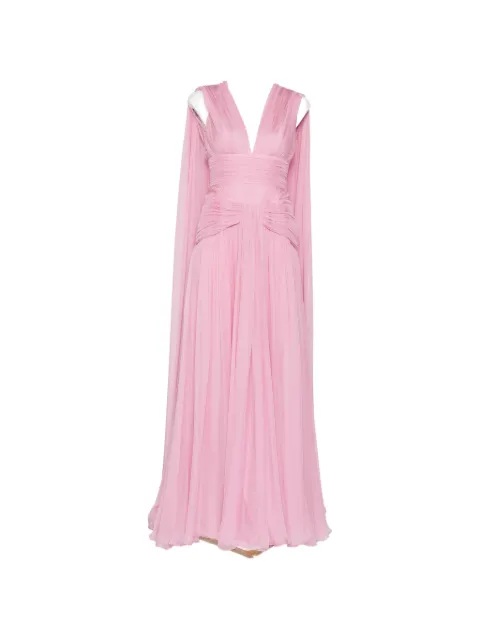 Zuhair Murad draped V-neck gown