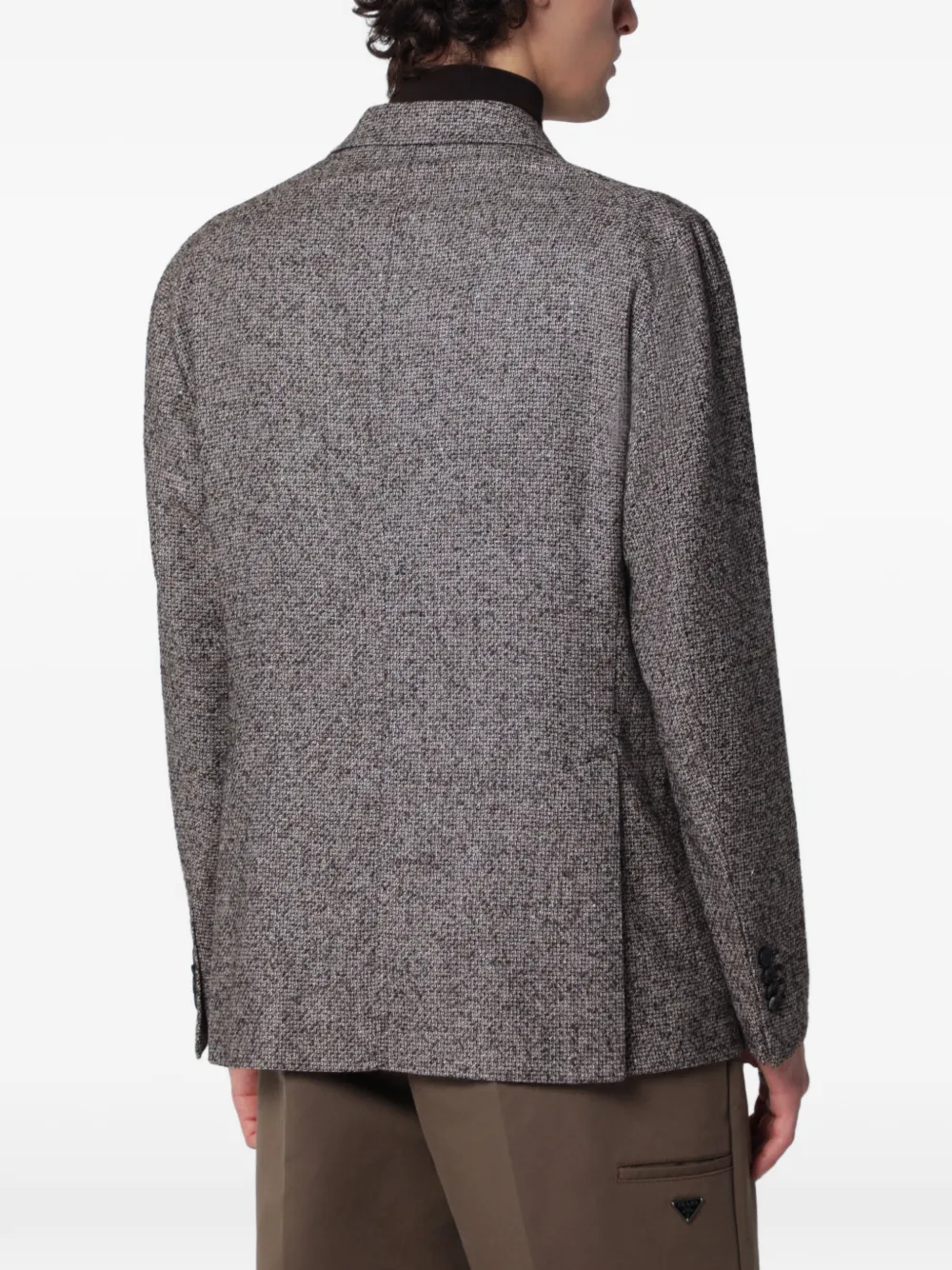 Tagliatore Montecarlo blazer met dubbele rij knopen Grijs
