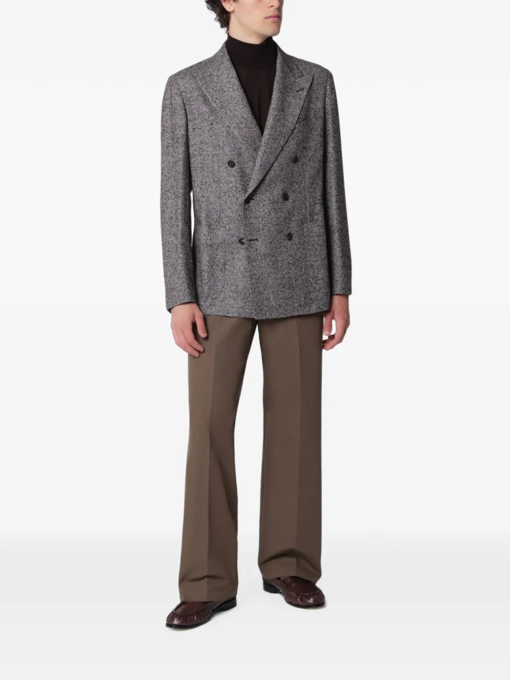Tagliatore Montecarlo blazer met dubbele rij knopen Grijs