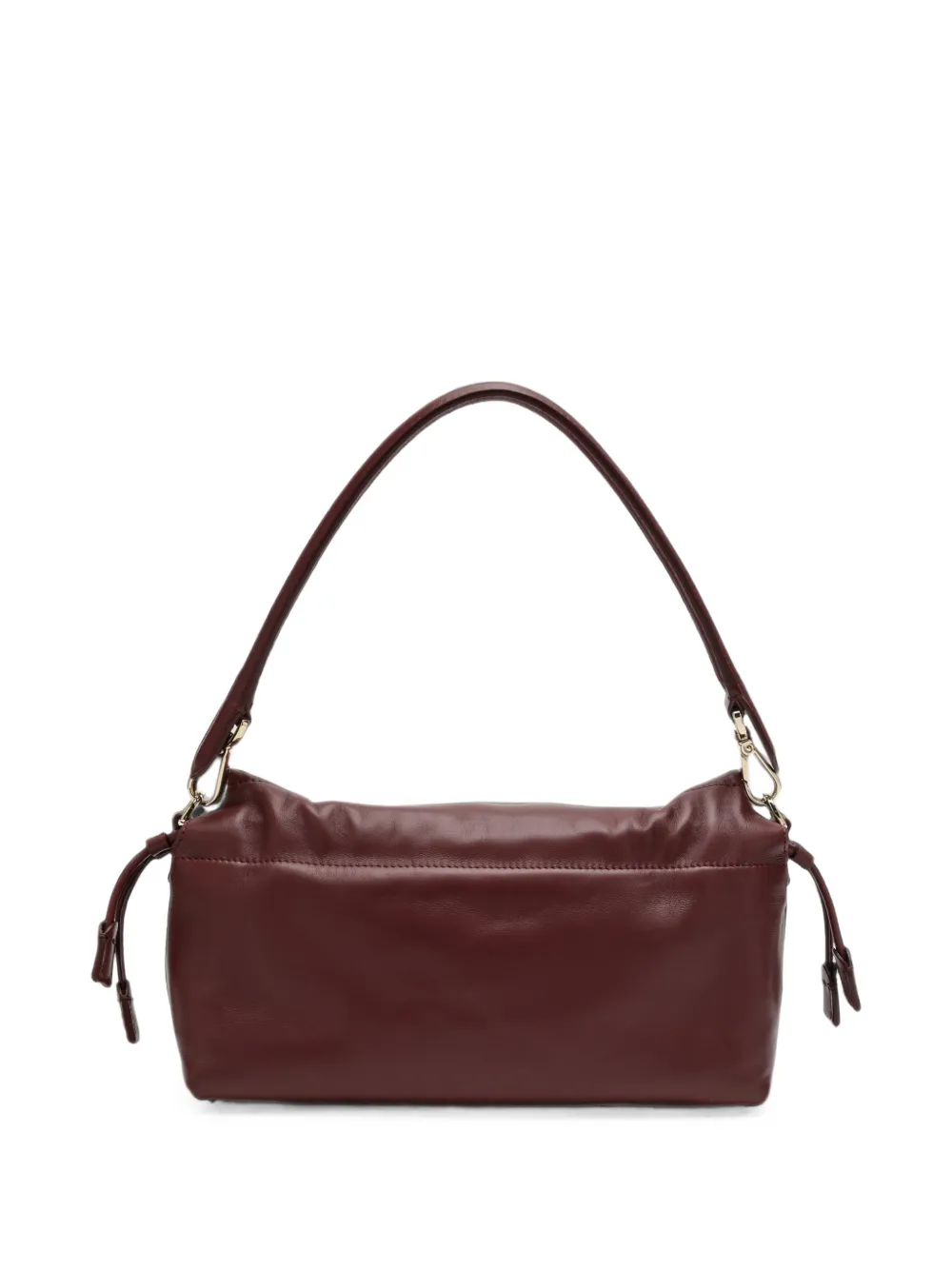FENDI Medium Baguette leren schoudertas Rood