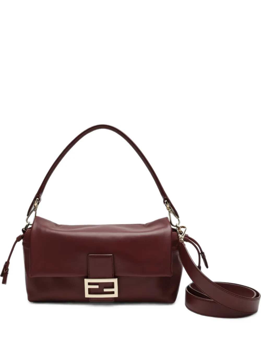 FENDI medium Baguette leather shoulder bag