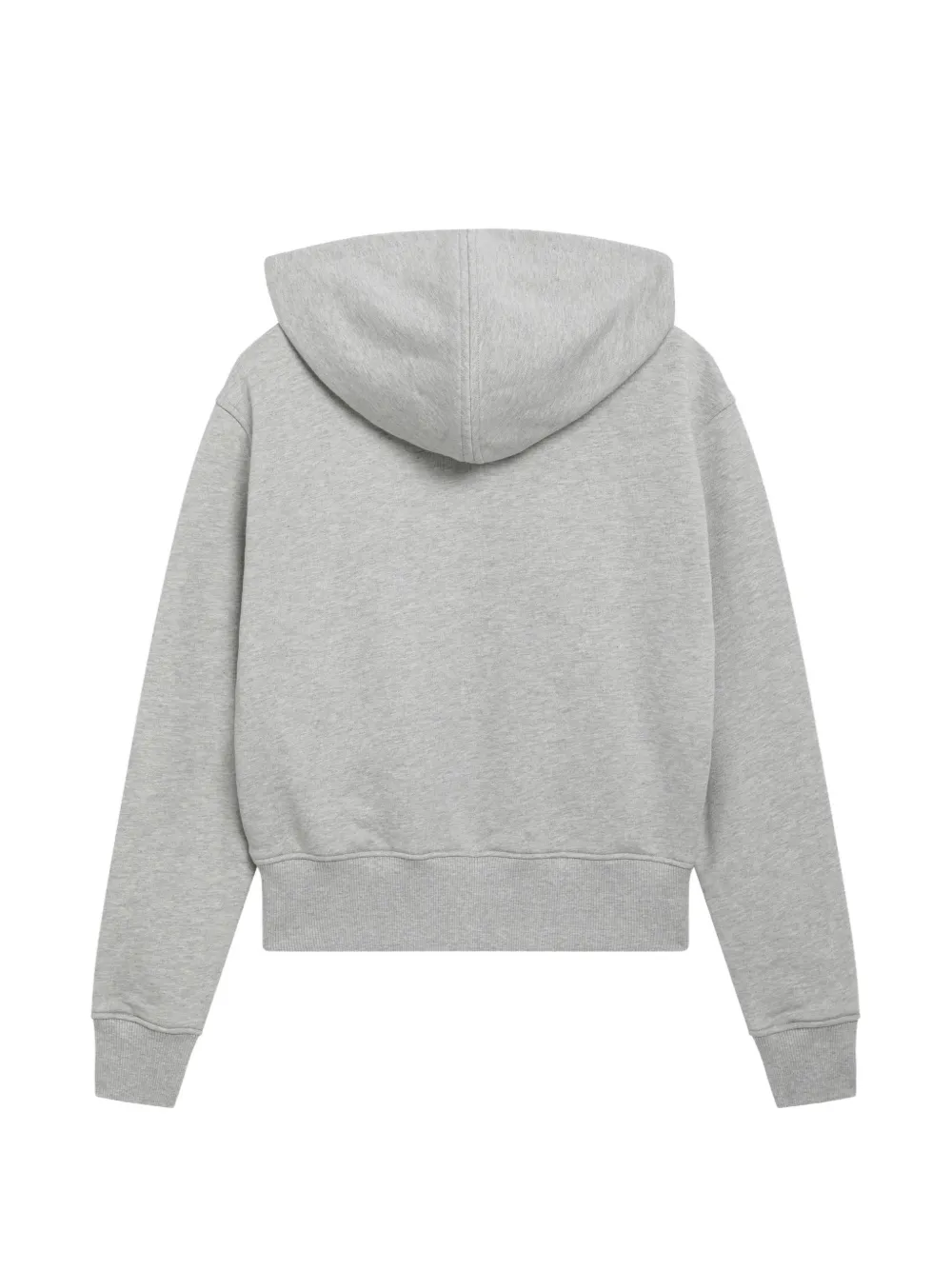 AMI Paris Hoodie met rits en logo Grijs