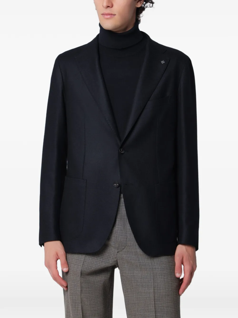 Tagliatore Montecarlo single-breasted blazer - Blu