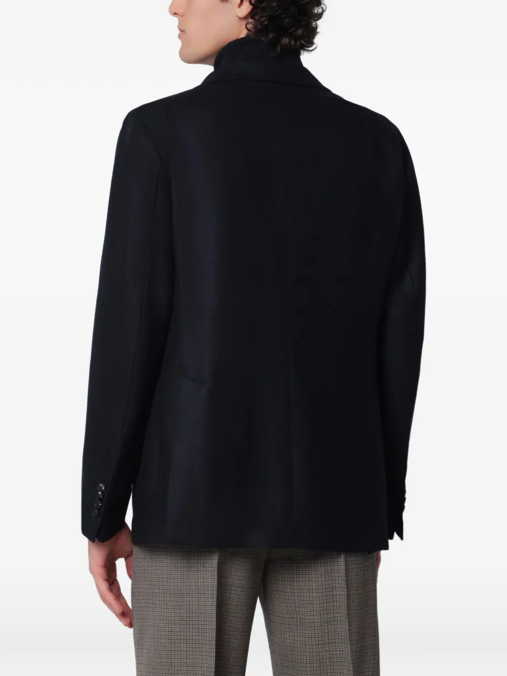 Tagliatore Montecarlo blazer met enkele rij knopen Blauw