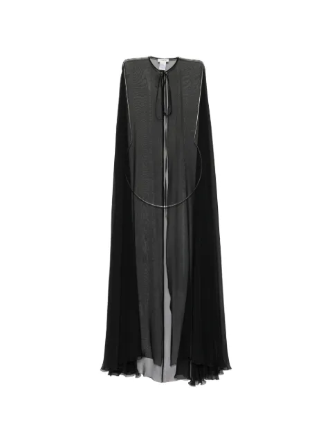 Zuhair Murad silk chiffon cape