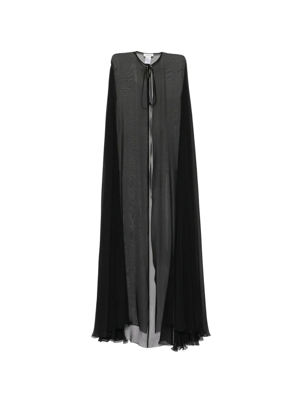 Zuhair Murad silk chiffon cape