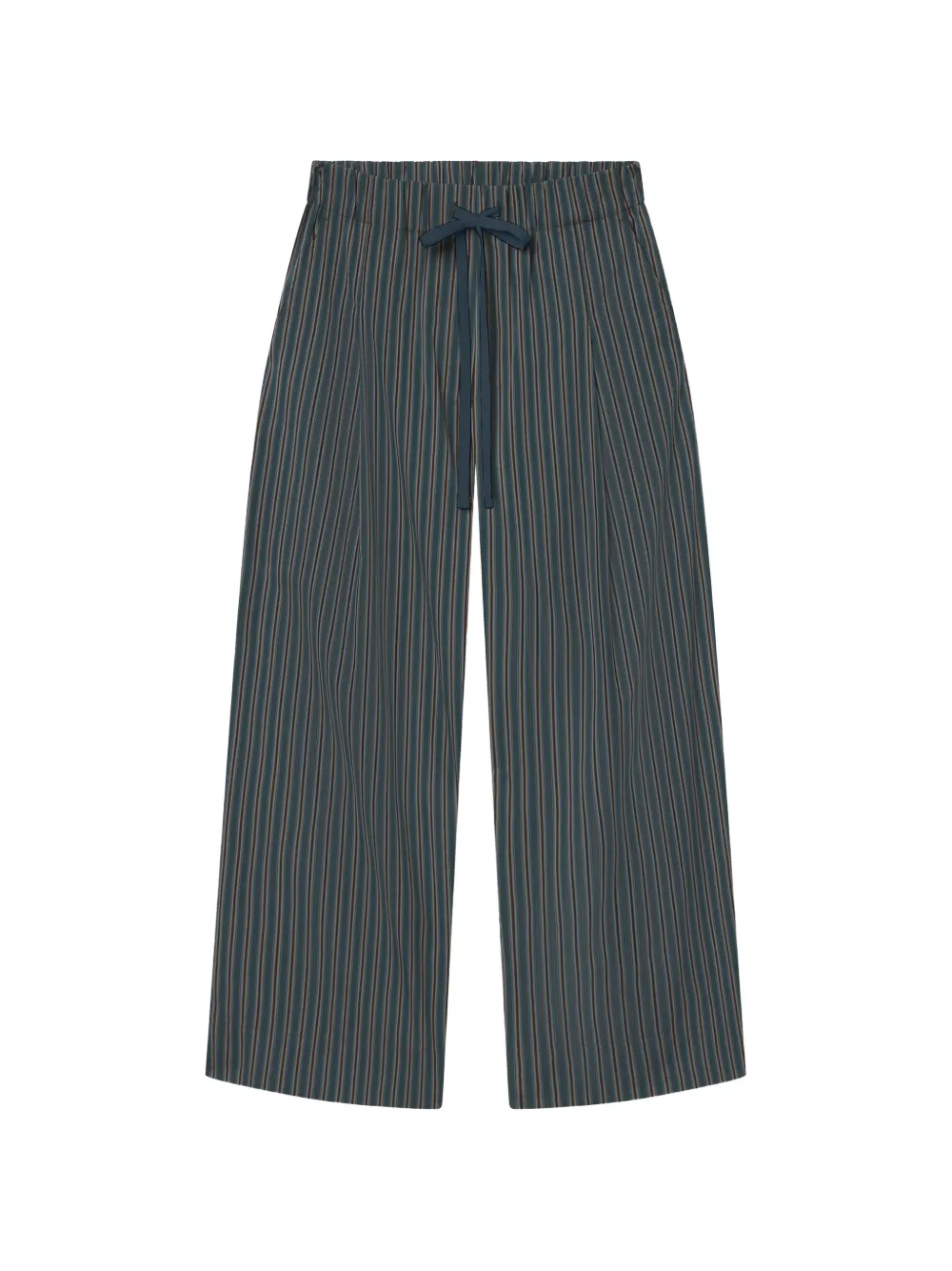 A.L.C. James striped wide-leg trousers - Bleu