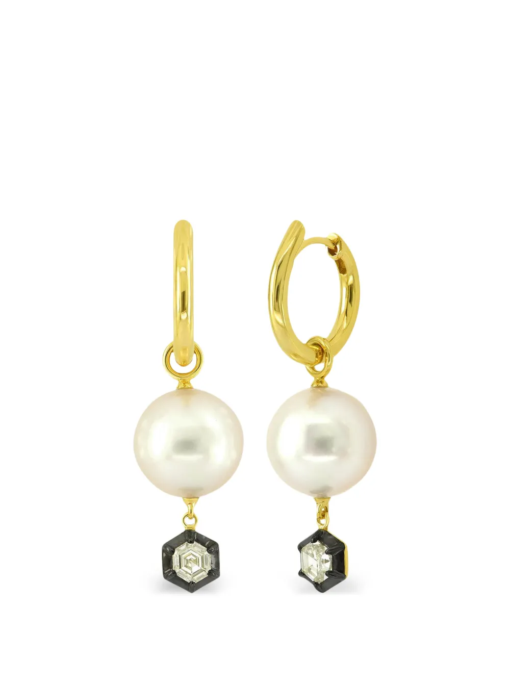 Sutra embellished drop earrings