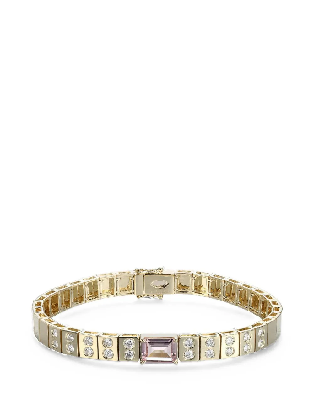 Type Jewelry Bracciale con morganite e diamanti - Oro