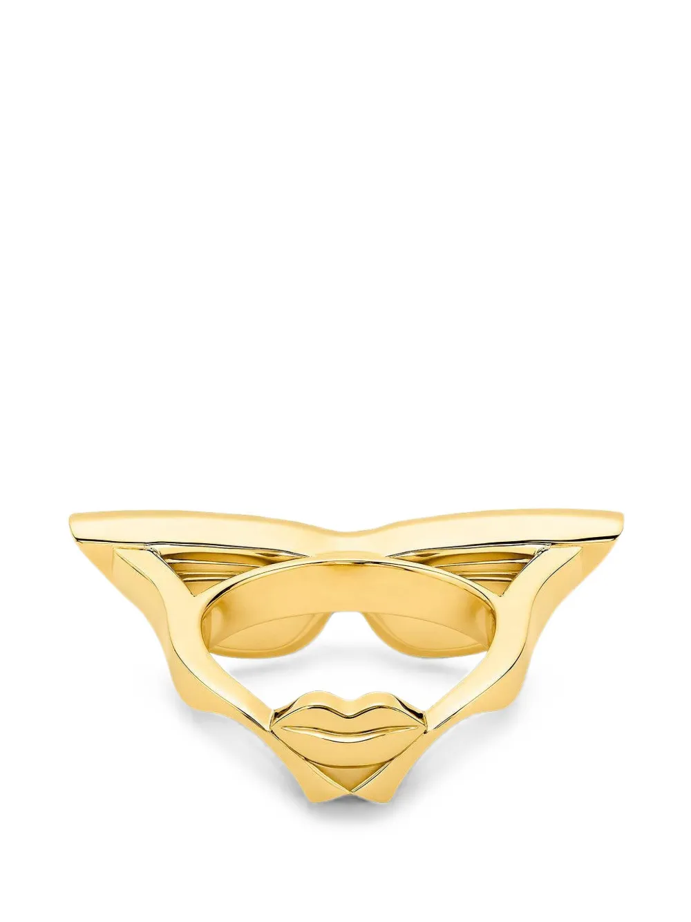 EDINA KISS diamond and sapphire sunglass ring - Oro
